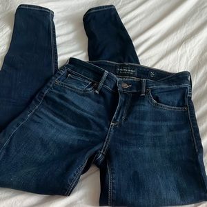 Skinny Jeans Lucky Brand Dark Wash Size 25